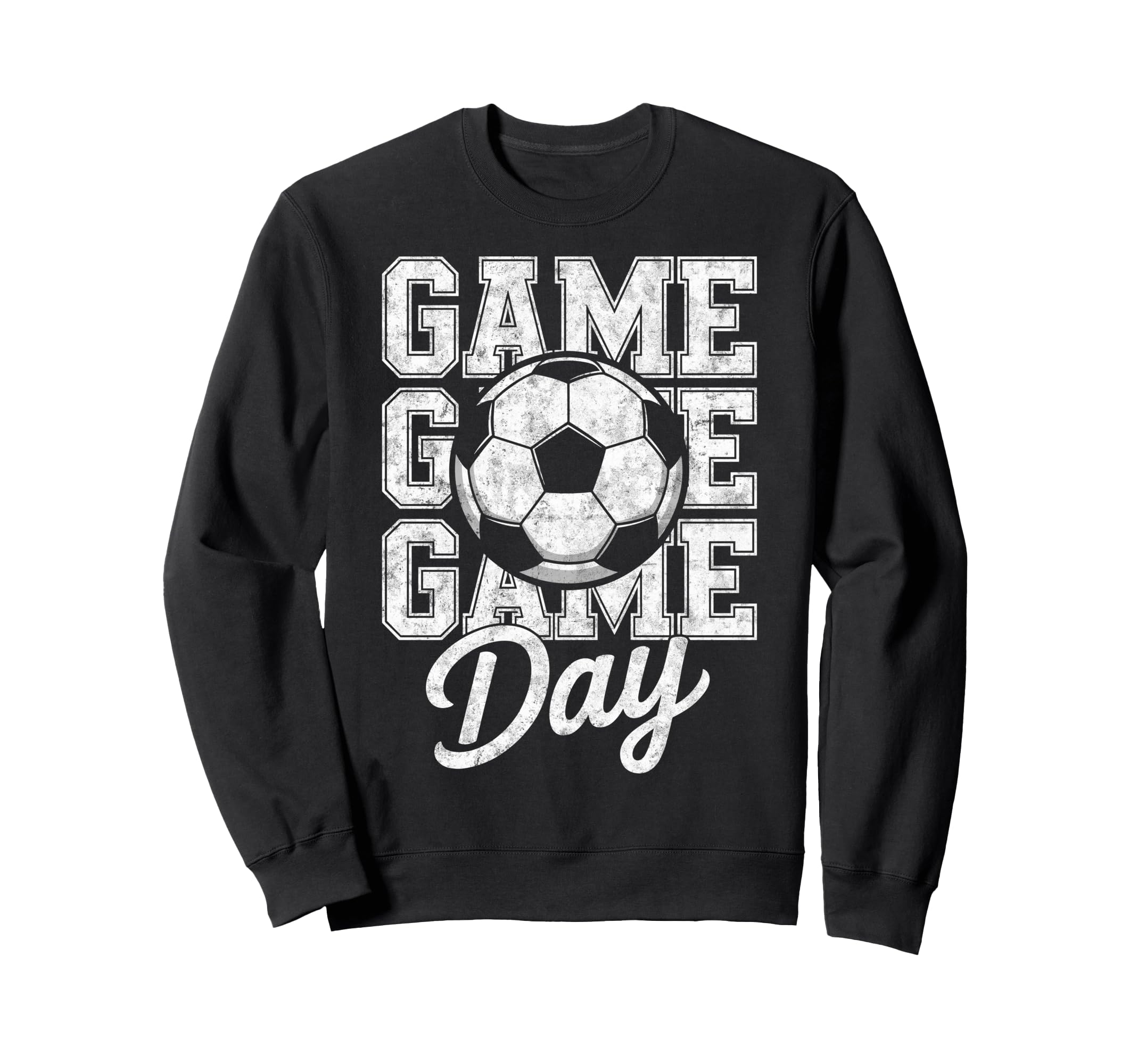 Game Day Soccer Player Fan Sweatshirt - Aesthetic Graphic Men Women - T-Shirt, Sweatshirt, Hoodie