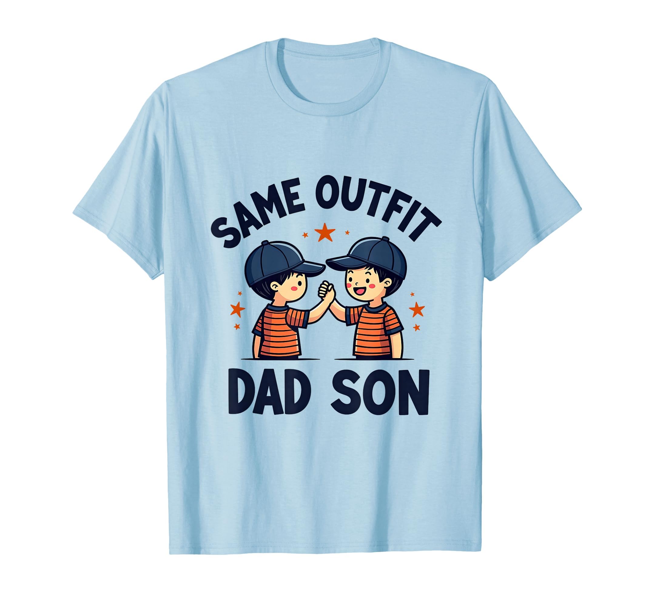 Same Outfit Dad Son Matching T-Shirt - Custom Art Print Men Women - T-Shirt, Sweatshirt, Hoodie