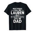 Lauren Gift Name Funny Fathers Day T-Shirt - Novelty Apparel Men Women - T-Shirt, Sweatshirt, Hoodie