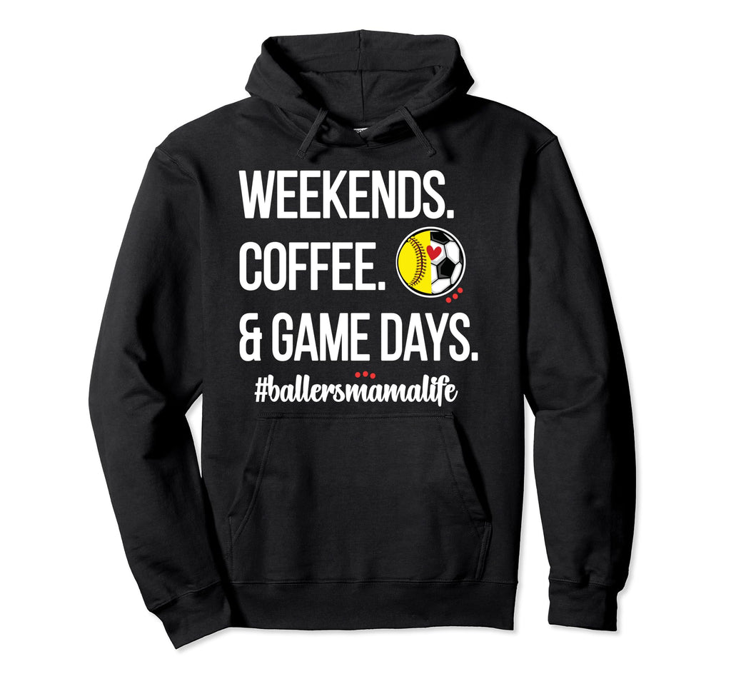 Softball Soccer Mom Game Day Proud Hoodie - Custom Art Print Men Women - T-Shirt, Sweatshirt, Hoodie