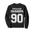 Number 90 Custom Proud Soccer Futbol Sweatshirt - Graphic Print for Adults - T-Shirt, Sweatshirt, Hoodie