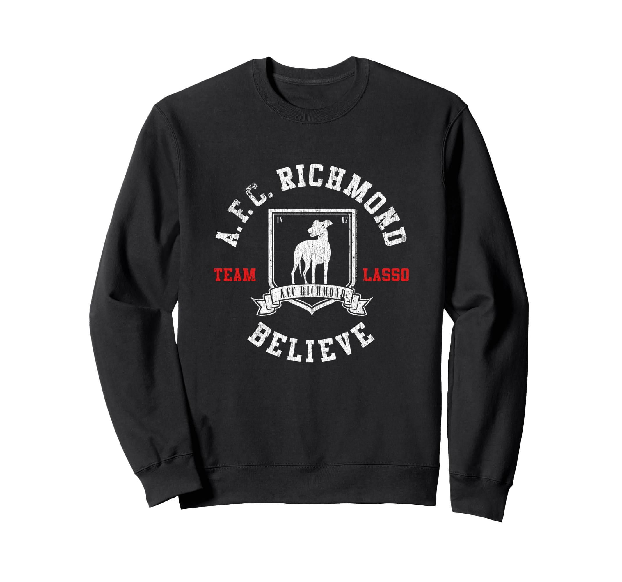 Ted Lasso Afc Richmond Believe Soccer Sweatshirt - Novelty Apparel Unisex - T-Shirt, Sweatshirt, Hoodie