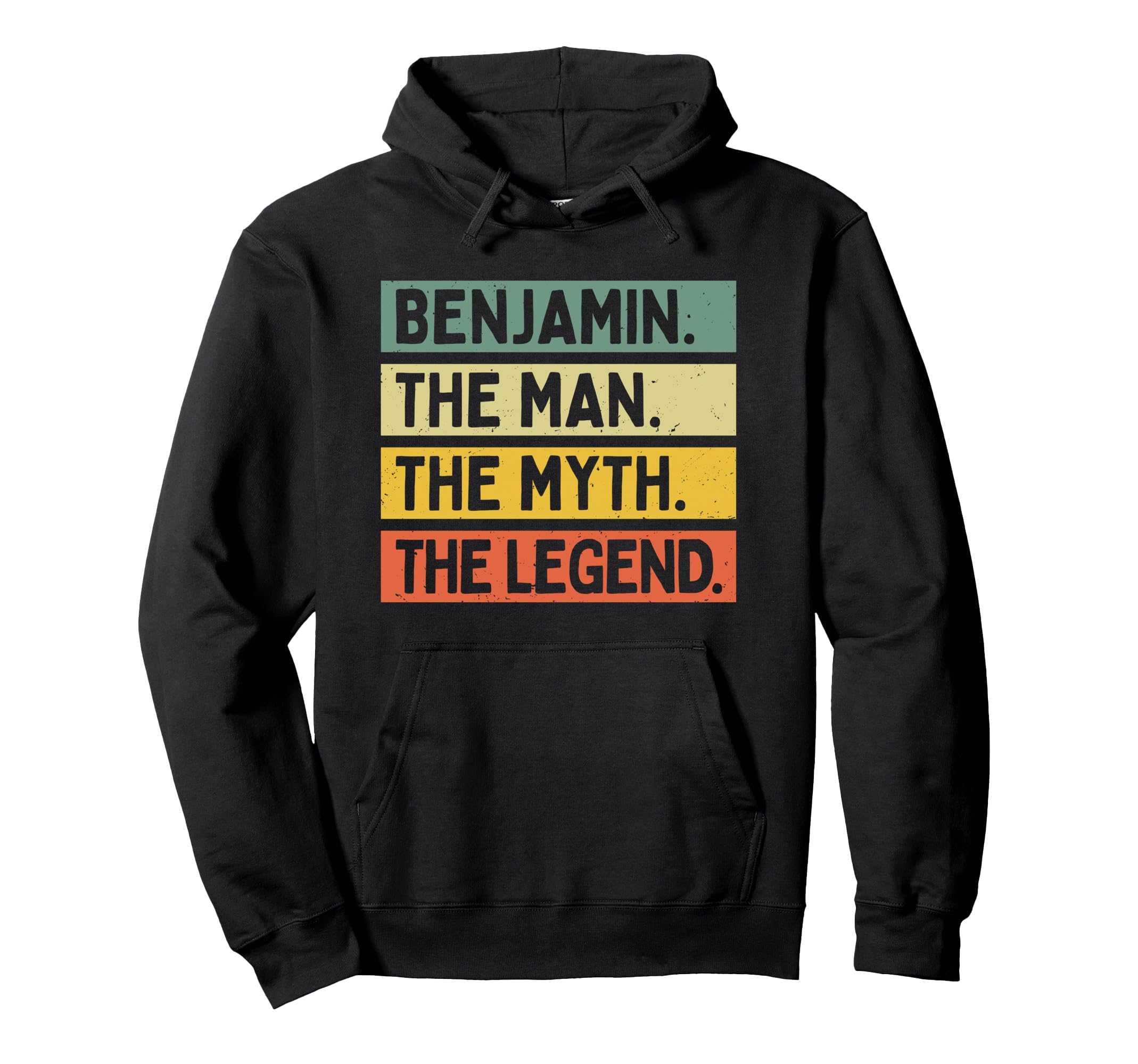 Benjamin Myth Legend Funny Personalized Hoodie - Trendy Graphic Men Women - T-Shirt, Sweatshirt, Hoodie