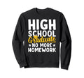 High School Graduate Him Her Sweatshirt - Custom Art Print for Adults - T-Shirt, Sweatshirt, Hoodie