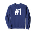 Im 1 Awesome Number 1 And Accessories Sweatshirt - Trendy Graphic Men Women - T-Shirt, Sweatshirt, Hoodie
