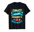 Happy Birthday Grandpa Awesome Bday T-Shirt - Minimalist Print Men Women - T-Shirt, Sweatshirt, Hoodie