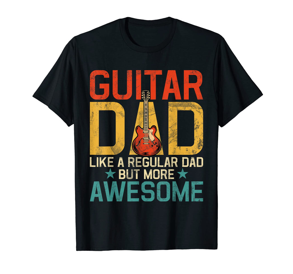 Guitar Dad Like Regular Dad But More T-Shirt - Minimalist Print Unisex - T-Shirt, Sweatshirt, Hoodie