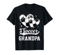 Soccer Heart Grandpa Soccer Player T-Shirt - Aesthetic Graphic Unisex - T-Shirt, Sweatshirt, Hoodie