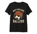 Funny Busy Raising Ballers T-Shirt - Casual Everyday Wear for Adults - T-Shirt, Sweatshirt, Hoodie