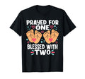 Twin Babies Dad Twins Father Father S T-Shirt - Fun Novelty Design Unisex - T-Shirt, Sweatshirt, Hoodie