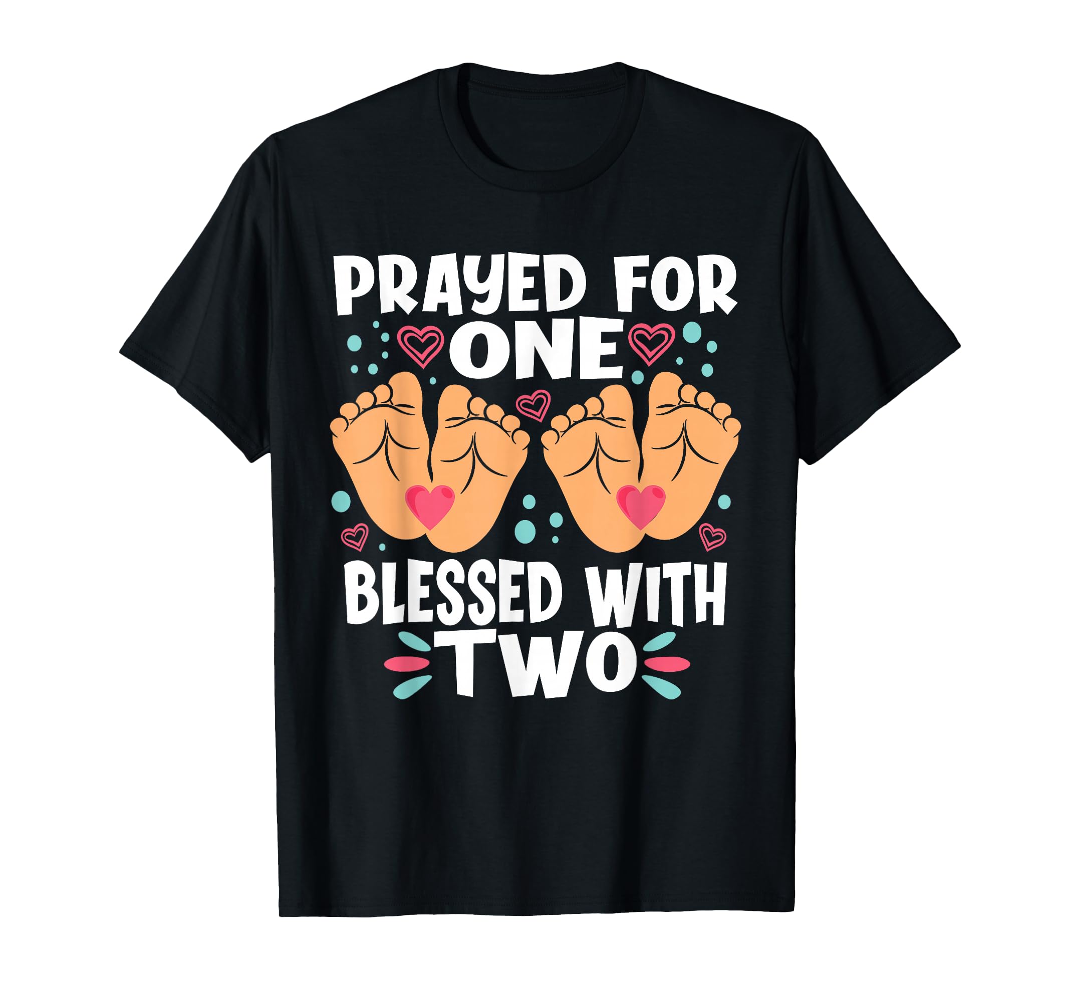 Twin Babies Dad Twins Father Father S T-Shirt - Fun Novelty Design Unisex - T-Shirt, Sweatshirt, Hoodie
