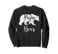 Papa Bear Dad Father Gift Sweatshirt - Aesthetic Graphic Men Women - T-Shirt, Sweatshirt, Hoodie