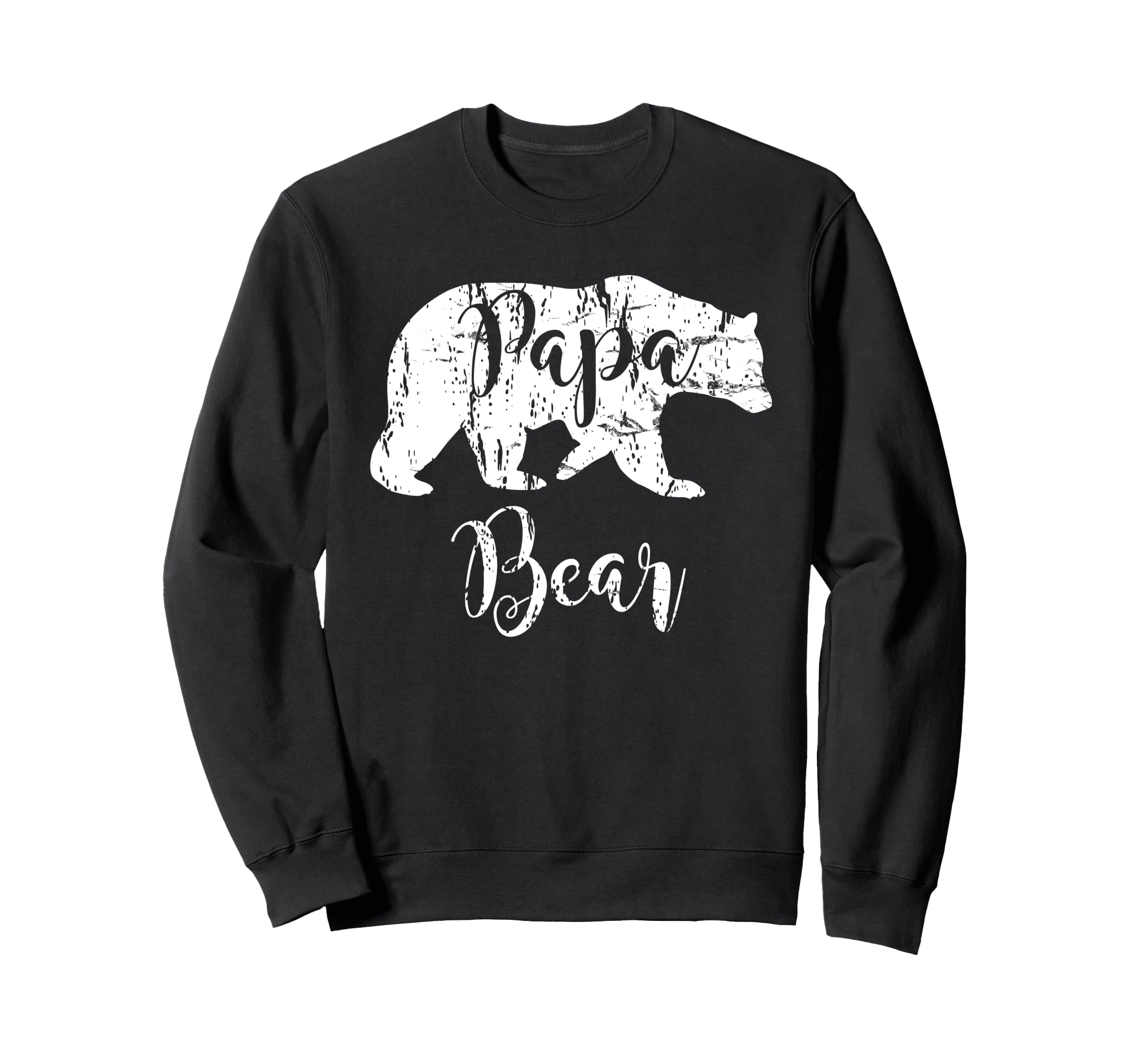 Papa Bear Dad Father Gift Sweatshirt - Aesthetic Graphic Men Women - T-Shirt, Sweatshirt, Hoodie