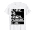 Pickleball Funny Husband Dad Legend T-Shirt - Aesthetic Graphic for Adults - T-Shirt, Sweatshirt, Hoodie