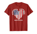 Red Friday Remember Everyone Deployed T-Shirt - Graphic Print Unisex - T-Shirt, Sweatshirt, Hoodie