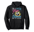 Soccer Mom Funny Cheer Parent Hoodie - Fun Novelty Design Men Women - T-Shirt, Sweatshirt, Hoodie