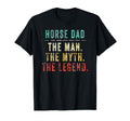 Horse Dad Fathers Day Gift Horse Dad T-Shirt - Aesthetic Graphic Unisex - T-Shirt, Sweatshirt, Hoodie