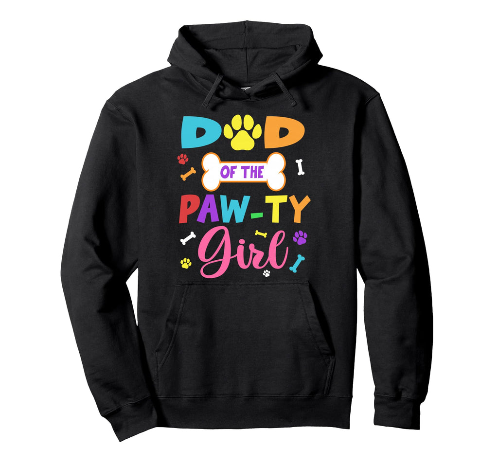 Dad Paw Ty Birthday Family Matching Party Hoodie - Unique Graphic Unisex - T-Shirt, Sweatshirt, Hoodie