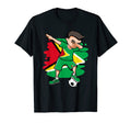Dabbing Soccer Guyana Jersey Guyanese T-Shirt - Streetwear Style Men Women - T-Shirt, Sweatshirt, Hoodie