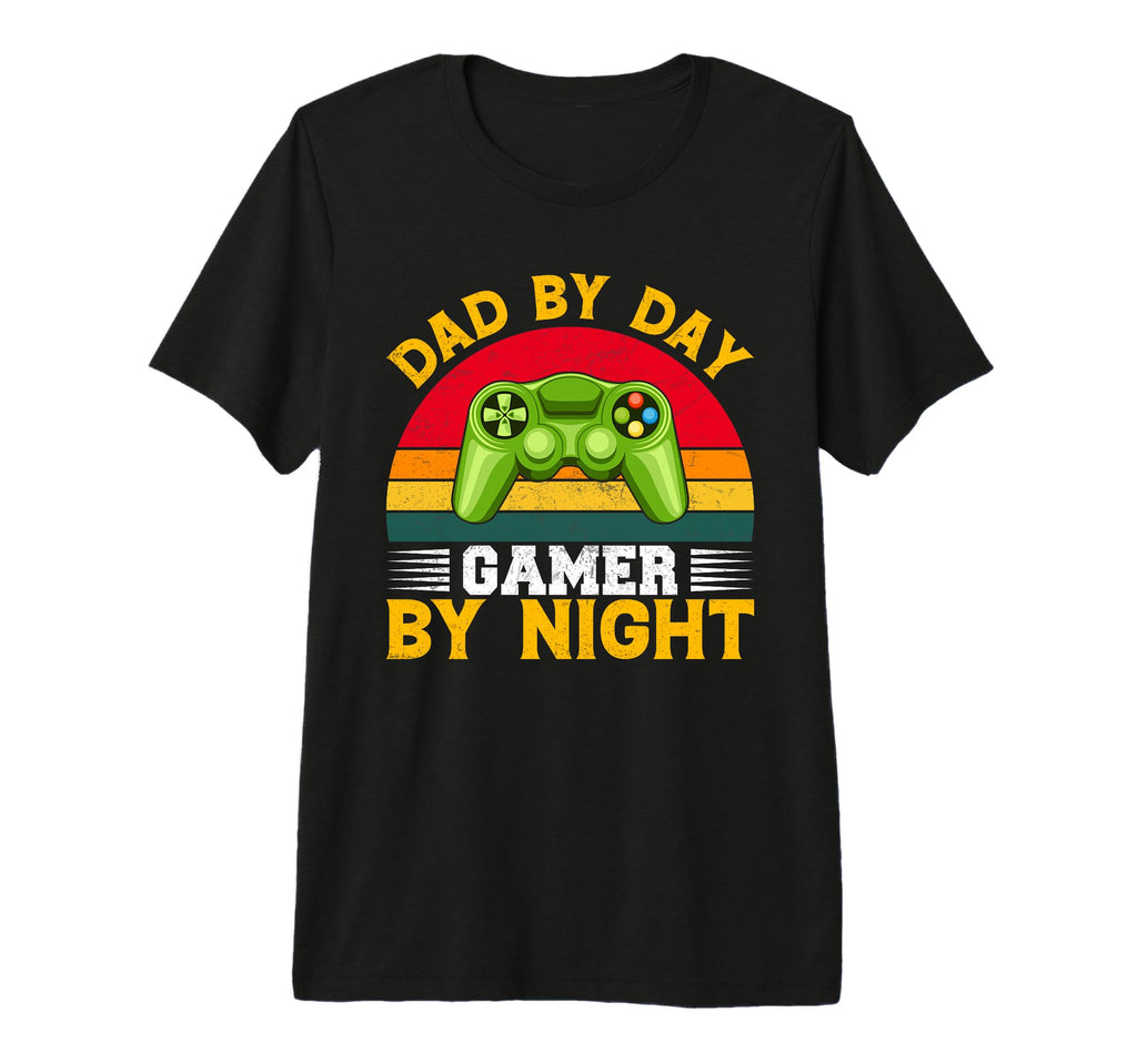 Dad Day Gamer Night Tri Blend T-Shirt - Custom Art Print for Adults - T-Shirt, Sweatshirt, Hoodie