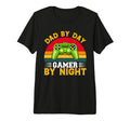 Dad Day Gamer Night Tri Blend T-Shirt - Custom Art Print for Adults - T-Shirt, Sweatshirt, Hoodie