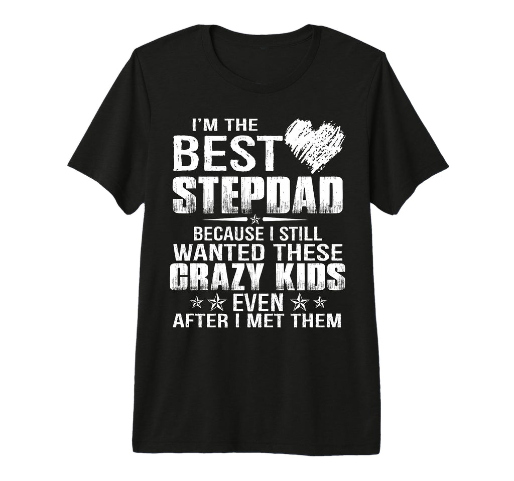 Mens Not Step Dad Im Dad That Stepped Up T-Shirt - Minimalist Print Unisex - T-Shirt, Sweatshirt, Hoodie