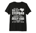 Mens Not Step Dad Im Dad That Stepped Up T-Shirt - Minimalist Print Unisex - T-Shirt, Sweatshirt, Hoodie