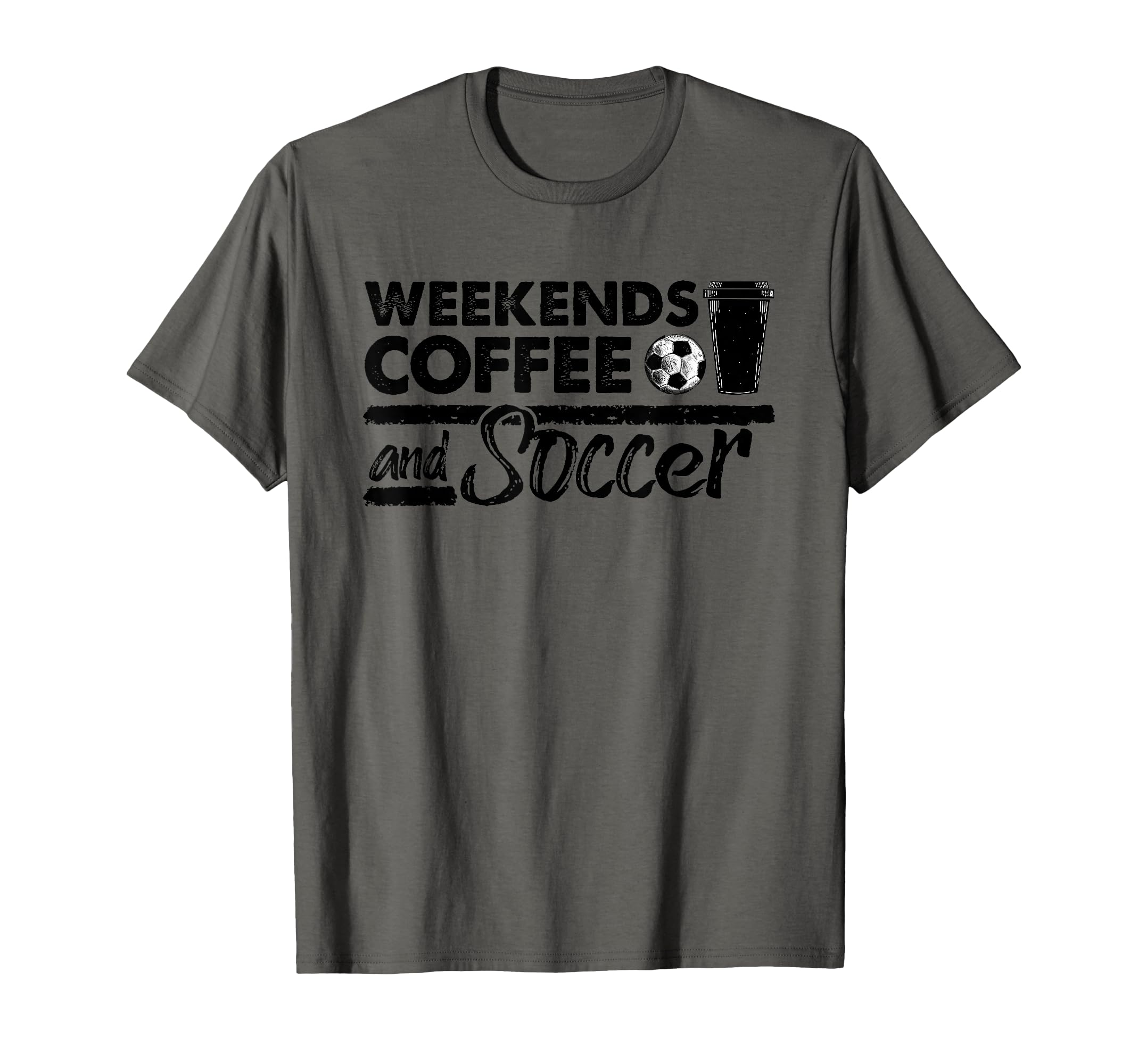 Weekends Coffee Soccer Mom T-Shirt - Trendy Graphic Unisex - T-Shirt, Sweatshirt, Hoodie