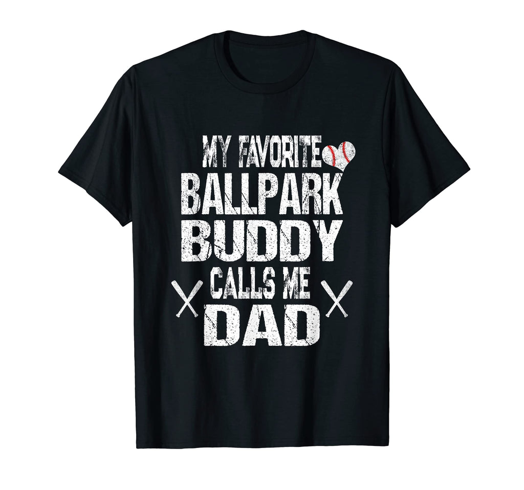 Fun Baseball Dad Ballpark Lover Favorite T-Shirt - Custom Art Print Unisex - T-Shirt, Sweatshirt, Hoodie