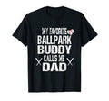 Fun Baseball Dad Ballpark Lover Favorite T-Shirt - Custom Art Print Unisex - T-Shirt, Sweatshirt, Hoodie