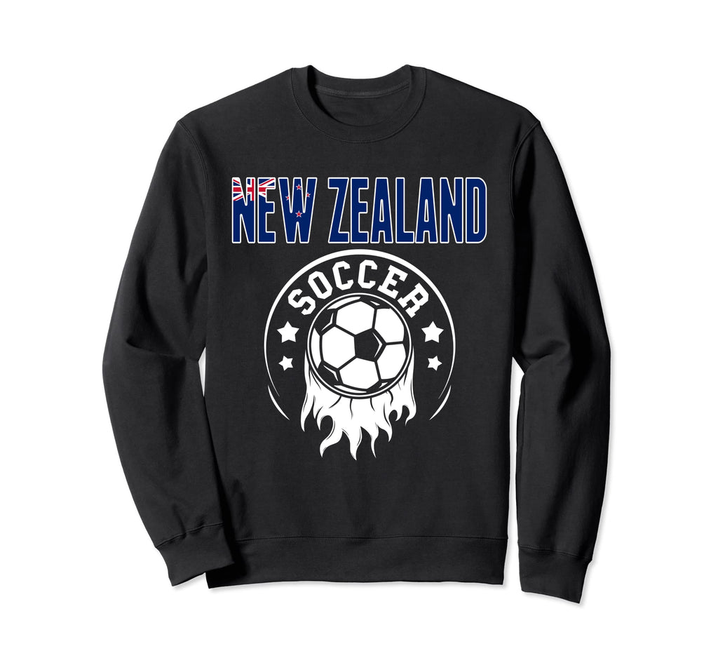 Proud New Zealand Soccer Fans Jersey Sweatshirt - Novelty Apparel Unisex - T-Shirt, Sweatshirt, Hoodie