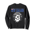Proud New Zealand Soccer Fans Jersey Sweatshirt - Novelty Apparel Unisex - T-Shirt, Sweatshirt, Hoodie
