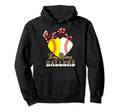 Busy Raising Ballers Grandma Ballers Hoodie - Minimalist Print Men Women - T-Shirt, Sweatshirt, Hoodie