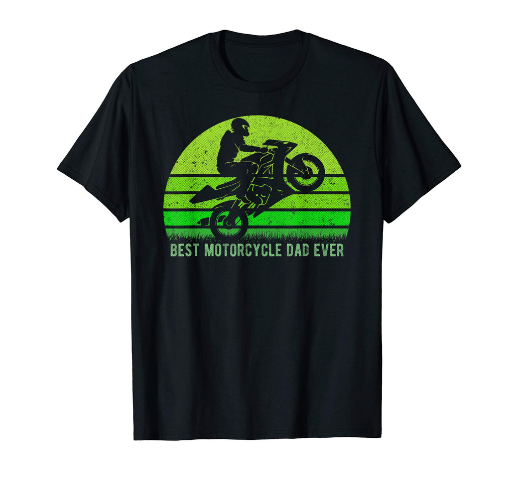 Mens Best Motorcycle Dirt Bike Dad T-Shirt - Trendy Graphic for Adults - T-Shirt, Sweatshirt, Hoodie