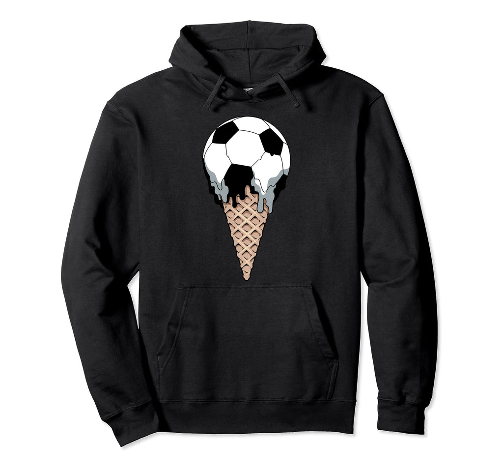 Ice Cream Soccer Players Soccer Coaches Hoodie - Unique Graphic for Adults - T-Shirt, Sweatshirt, Hoodie