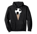 Ice Cream Soccer Players Soccer Coaches Hoodie - Unique Graphic for Adults - T-Shirt, Sweatshirt, Hoodie