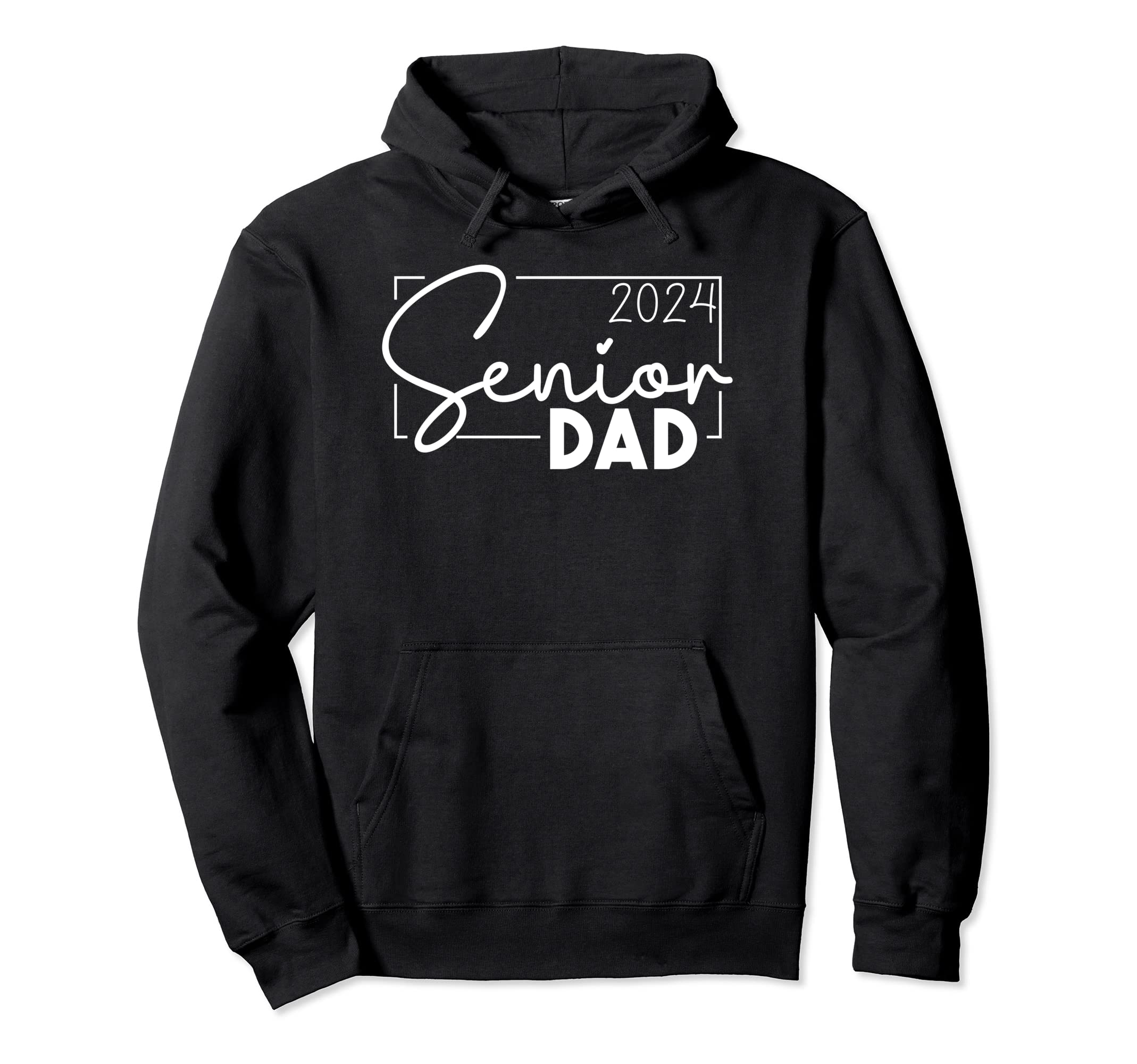 Senior 2024 Proud Dad 2024 Graduate Hoodie - Custom Art Print Men Women - T-Shirt, Sweatshirt, Hoodie