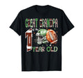 Great Grandpa 1 Year Old Football 1St T-Shirt - Novelty Apparel Men Women - T-Shirt, Sweatshirt, Hoodie