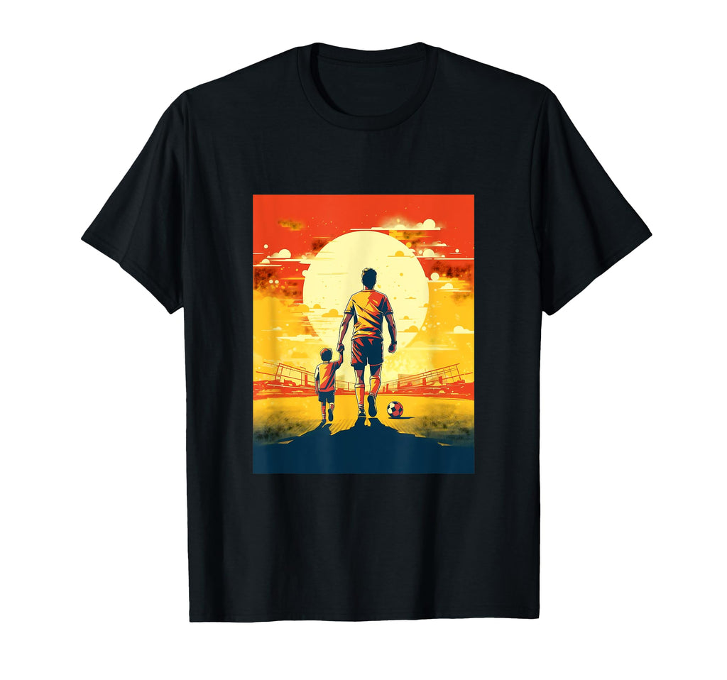 Soccer Dad Father Son Soccer Player T-Shirt - Novelty Apparel Unisex - T-Shirt, Sweatshirt, Hoodie