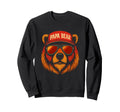 Papa Bear Funny Dad Gift Sunglasses Sweatshirt - Novelty Apparel Unisex - T-Shirt, Sweatshirt, Hoodie