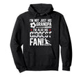 His Biggest Fan Soccer Grandpa Soccer Hoodie - Unique Graphic Unisex - T-Shirt, Sweatshirt, Hoodie