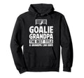 Soccer Goalie Grandpa Best Title Soccer Hoodie - Fun Novelty Design Unisex - T-Shirt, Sweatshirt, Hoodie