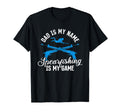Dad Is My Name Spearfishing Is My T-Shirt - Custom Art Print Men Women - T-Shirt, Sweatshirt, Hoodie