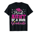 Super Proud Aunt 2026 Graduate Senior T-Shirt - Graphic Print for Adults - T-Shirt, Sweatshirt, Hoodie