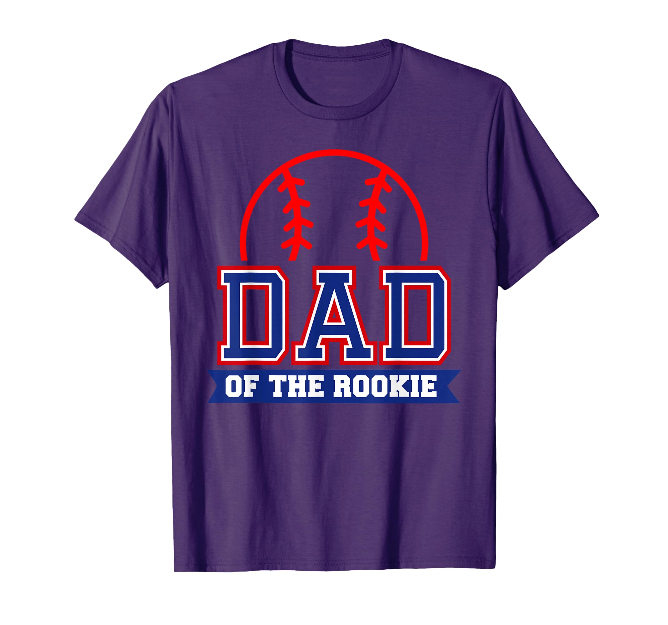 Dad Rookie 1St Birthday Baseball T-Shirt - Casual Everyday Wear Men Women - T-Shirt, Sweatshirt, Hoodie