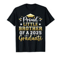 Proud Little Brother 2025 Graduate T-Shirt - Fun Novelty Design Unisex - T-Shirt, Sweatshirt, Hoodie