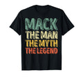 Mack Myth Legend First Name Mack T-Shirt - Fun Novelty Design Men Women - T-Shirt, Sweatshirt, Hoodie