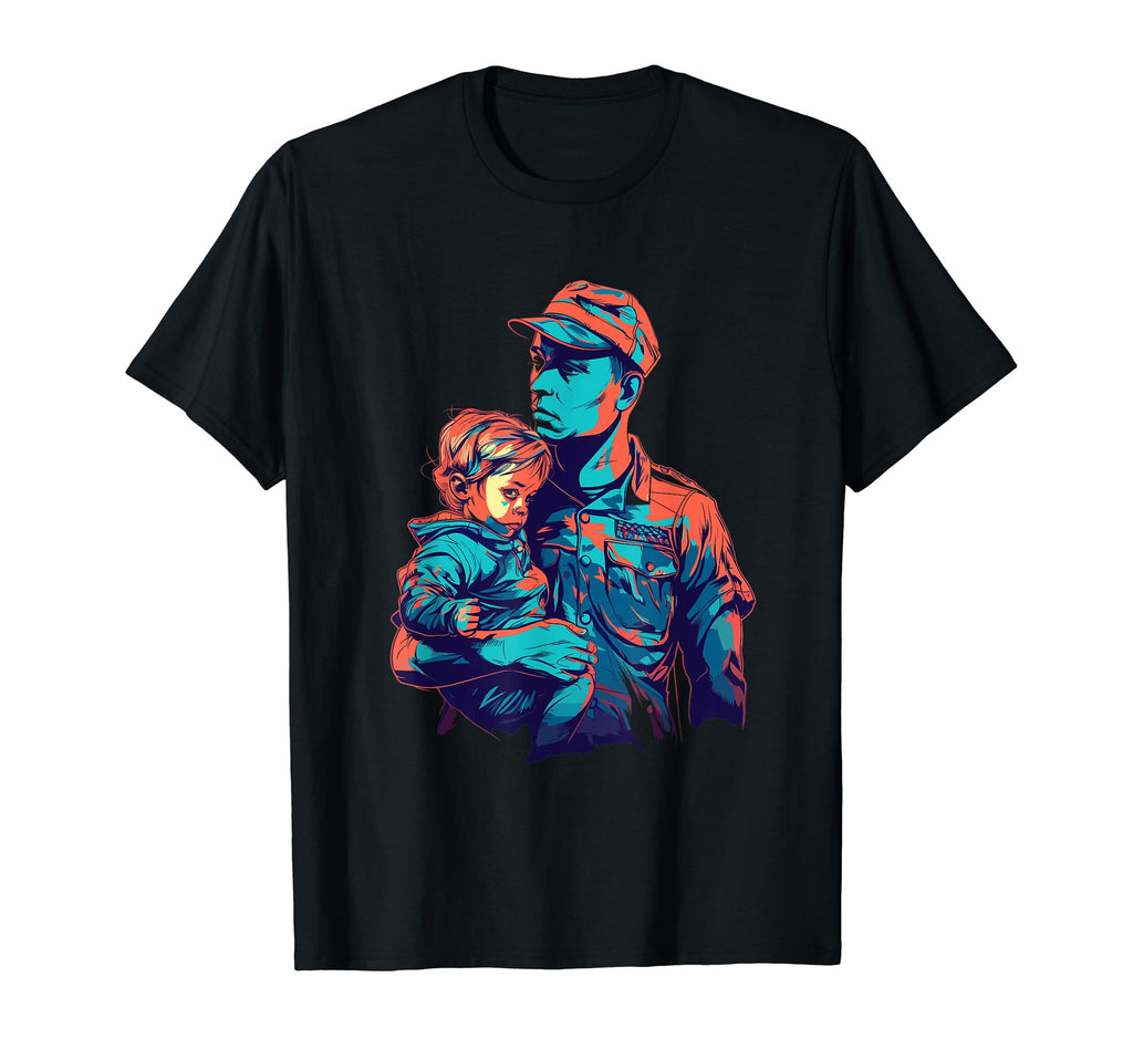 Dad Grandpa Veteran Veterans American T-Shirt - Streetwear Style Unisex - T-Shirt, Sweatshirt, Hoodie