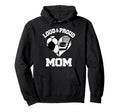 Loud Proud Mom Soccer Hockey Heart Hoodie - Unique Graphic for Adults - T-Shirt, Sweatshirt, Hoodie