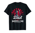 Softball Dad Like Baseball Dad But Bigger T-Shirt - Novelty Apparel Unisex - T-Shirt, Sweatshirt, Hoodie